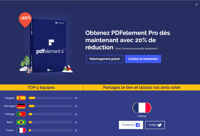 PDFelement Promo World cup 